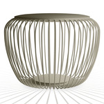 Meridiano Outdoor Lamp / Seat - Gray / Glass