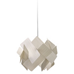 Escape Pendant - Black / Ivory White