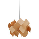 Escape Pendant - Black / Natural Beech