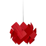 Escape Pendant - Black / Red