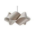 Swirl Pendant - Black / Grey