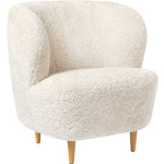 Stay Lounge Chair - Oak / Off-White Sheepskin