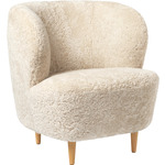 Stay Lounge Chair - Oak / Moonlight Sheepskin