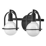 Somerset Bathroom Vanity Light - Black