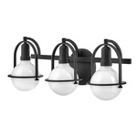 Somerset Bathroom Vanity Light - Black