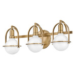 Somerset Bathroom Vanity Light - Heritage Brass