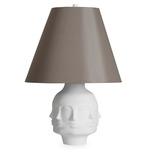Dora Maar Table Lamp - White / Grey