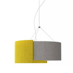 Alco Pendant - Yellow / Grey