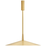 Tinto Rod Pendant - Satin Brass / Satin Brass