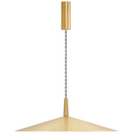 Tinto Cable Pendant - Satin Brass / Satin Brass