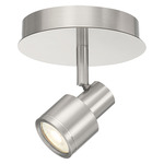 Lincoln Adjustable Spot Light - Brushed Steel