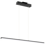 Float Linear Pendant - Matte Black / Acrylic