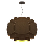Bella Pendant - Black / Ebony / Ash