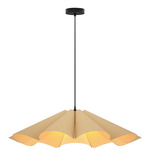 Delfina Large Pendant - Black / Ash/ Ash