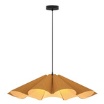 Delfina Large Pendant - Black / Petiribi / Ash
