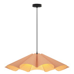 Delfina Pendant - Black / Rose/ Ash