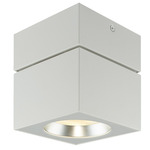 Cube Ceiling Light Fixture - White
