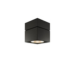 Cube Ceiling Light Fixture - Black
