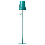 Birdie Lettura Halogen Floor Lamp - Aquamarine