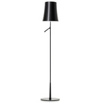 Birdie Lettura Halogen Floor Lamp - Graphite