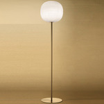 Gem Floor Lamp - Gold / White