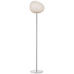 Gregg Floor Lamp - White / White