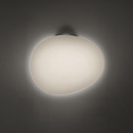 Gregg Semi 2 Wall Sconce - Graphite / White
