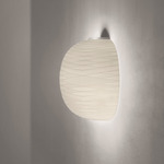 Gem Wall Sconce - White / White