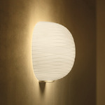 Gem Wall Sconce - Gold / White