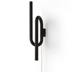 Tobia Wall Sconce  - Black