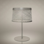 Twiggy Grid XL Outdoor Table Lamp - Greige / Greige