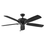 Oasis Ceiling Fan - Matte Black / Matte Black