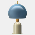Bon Ton I Table Lamp - Gray / Light Blue