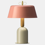Bon Ton II Table Lamp - Gray / Pink