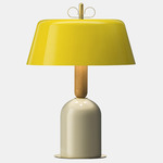 Bon Ton II Table Lamp - Gray / Yellow