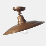 Barchessa Ceiling Light Fixture - Antique Copper / Brass
