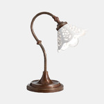 Fiori Di Pizzo Table Lamp - Brass / White