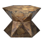 Crown Side Table - Acid Washed