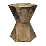 Crown Side Table - Acid Washed