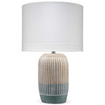 Flagstaff Table Lamp - Cream / White Linen
