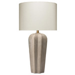 Regal Table Lamp - Grey Cement / Off White