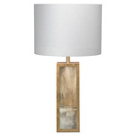 Cloudscape Table Lamp - Antique Gold / White Linen