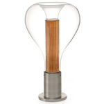 Eris Table Lamp - Aluminum / Natural Cherry