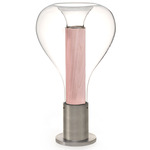 Eris Table Lamp - Aluminum / Pale Rose Wood