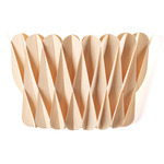 Lola Wall Sconce - Black / Natural Beech Wood