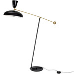 G1F Floor Lamp - Black/Brass / Matte Black