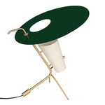 G24 Table Lamp - Brass / Green