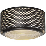 G13 Ceiling Light - Black / Clear