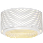 G13 Ceiling Light - White / Clear