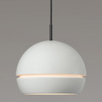 Fontana Pendant - White / White